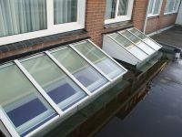 Overkappingen met lichtstraat